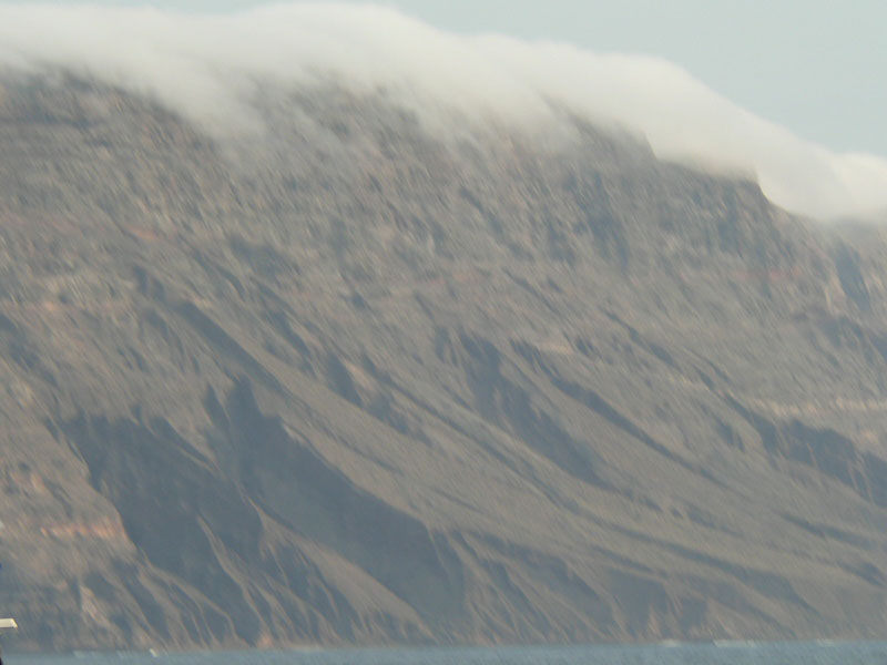 lanzarote le nuage qui annonce le coup de vent